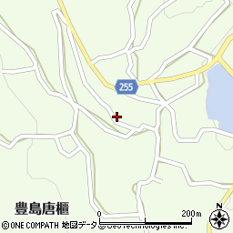 香川県小豆郡土庄町豊島唐櫃1078周辺の地図