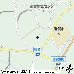 広島県東広島市高屋町造賀3578周辺の地図