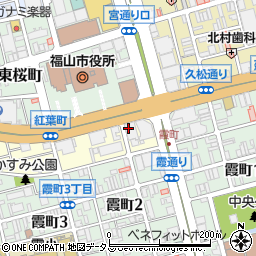 東京海上日動火災保険株式会社　福山支社周辺の地図