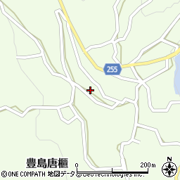 香川県小豆郡土庄町豊島唐櫃1088周辺の地図