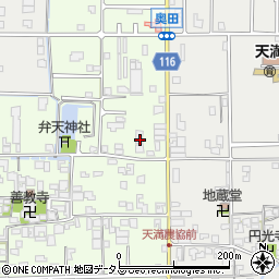 奈良県大和高田市奥田465周辺の地図