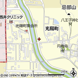 奈良県橿原市光陽町137周辺の地図