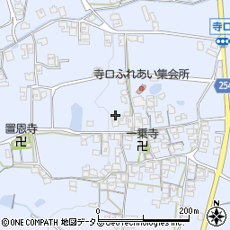 奈良県葛城市寺口周辺の地図
