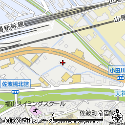 広島県福山市佐波町129-1周辺の地図