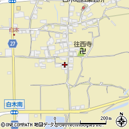 大阪府南河内郡河南町白木383周辺の地図