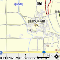 奈良県高市郡明日香村奥山210-2周辺の地図