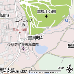 大阪府和泉市黒鳥町4丁目周辺の地図