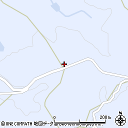 淡路市　長沢会館周辺の地図