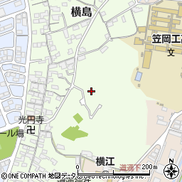岡山県笠岡市横島934周辺の地図