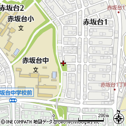 赤坂第2公園周辺の地図