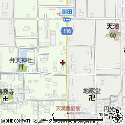 奈良県大和高田市奥田462周辺の地図