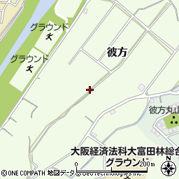 大阪府富田林市彼方810周辺の地図