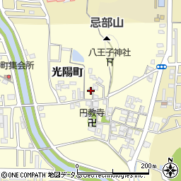 奈良県橿原市光陽町292周辺の地図