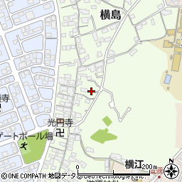 岡山県笠岡市横島1191周辺の地図