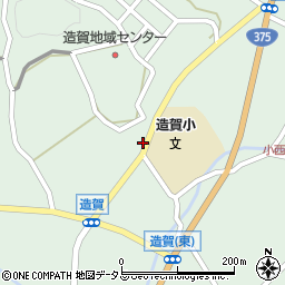 広島県東広島市高屋町造賀3567周辺の地図