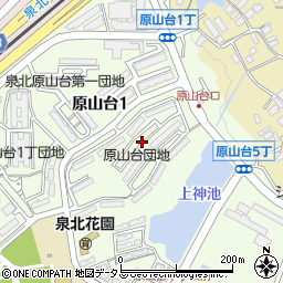 原山台団地駐車場【7-8号棟・7-12号棟付近】(0105)周辺の地図