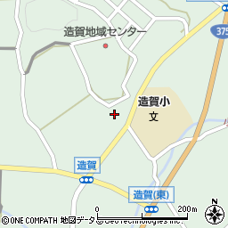 広島県東広島市高屋町造賀3570周辺の地図
