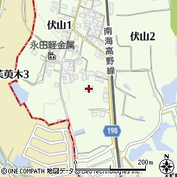 伏山会館周辺の地図