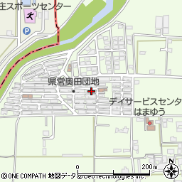 奈良県大和高田市奥田12周辺の地図