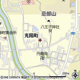 奈良県橿原市光陽町215周辺の地図