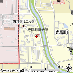 奈良県橿原市光陽町118周辺の地図
