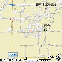 大阪府南河内郡河南町白木390周辺の地図