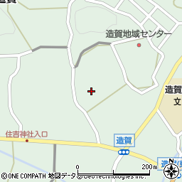 広島県東広島市高屋町造賀3676周辺の地図