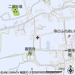 奈良県葛城市寺口304周辺の地図