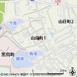 〒594-0021 大阪府和泉市山荘町の地図