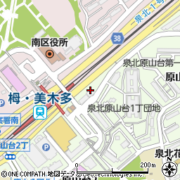立志館ゼミナール栂校周辺の地図