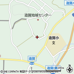 広島県東広島市高屋町造賀3633周辺の地図