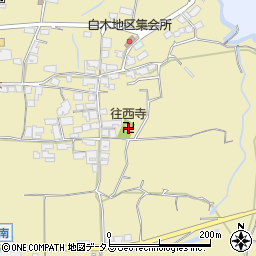 大阪府南河内郡河南町白木544周辺の地図