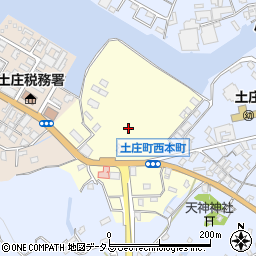 香川県小豆郡土庄町西本町周辺の地図
