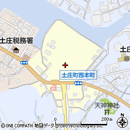 香川県土庄町（小豆郡）西本町周辺の地図