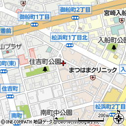 有限会社鞆川天婦羅店周辺の地図