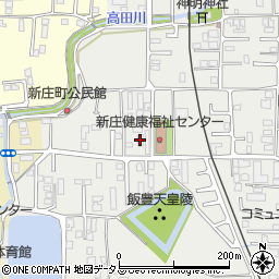 萌黄荘東周辺の地図