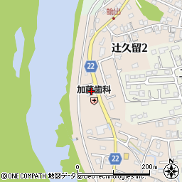 川福周辺の地図
