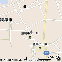 香川県小豆郡土庄町豊島家浦2171周辺の地図
