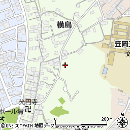 岡山県笠岡市横島1176周辺の地図