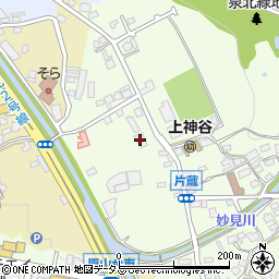 ＪＡ堺市上神谷支所周辺の地図