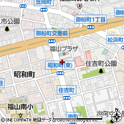昭明堂住吉町店周辺の地図