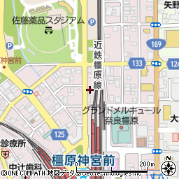 橿原タクシー株式会社本社営業所周辺の地図