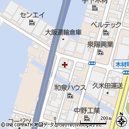 川崎地質株式会社　南大阪事務所周辺の地図
