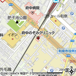 大阪府和泉市府中町2丁目1-3周辺の地図