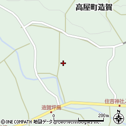 広島県東広島市高屋町造賀3759周辺の地図