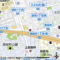 ミスタータイヤマン福山中央店周辺の地図