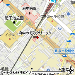 大阪府和泉市府中町2丁目1-5周辺の地図