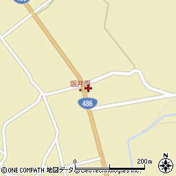 坂井原簡易郵便局周辺の地図