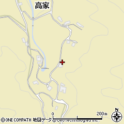 奈良県桜井市高家377周辺の地図