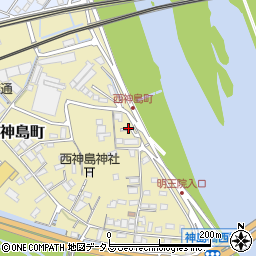 広島県福山市神島町6周辺の地図